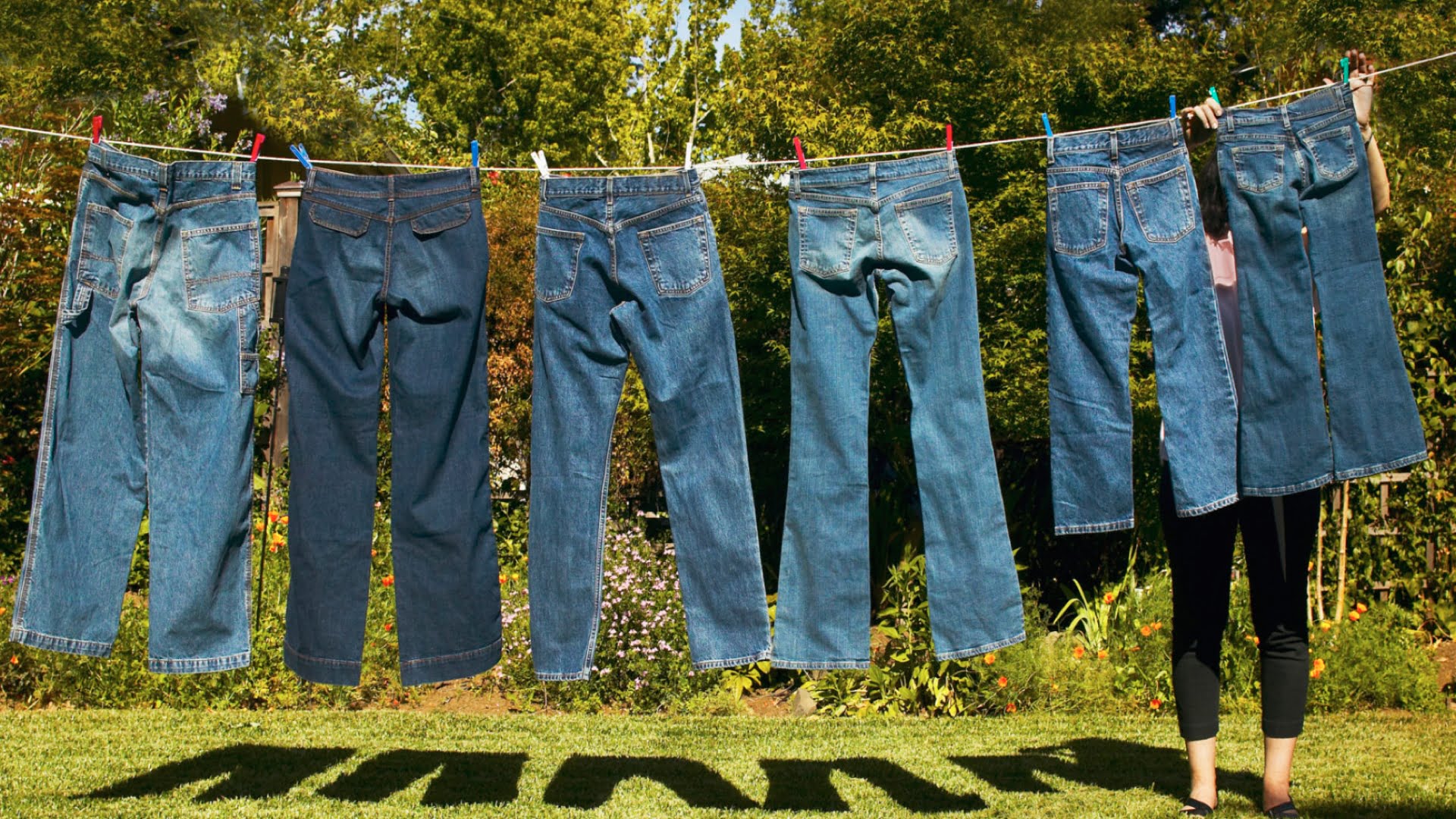 Stop washing your jeans.