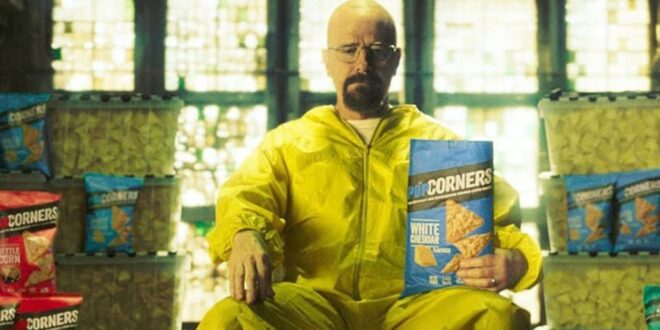 Pop Corners teamed with Breaking Bad for a Super Bowl ad.