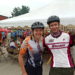 Dr. Craig Engstrom with alum Maggie Burke meeting up at RAGBRAI 2021.
